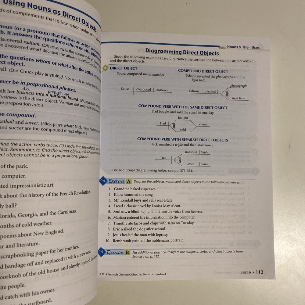 Abeka Grade 8 Grammar & Composition 2 ll