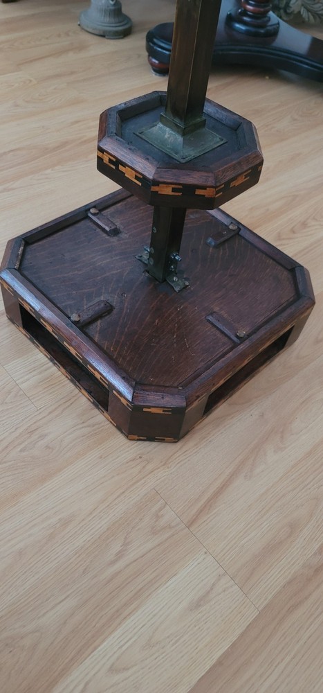 Game Table Antique with Hidden Draw Locks