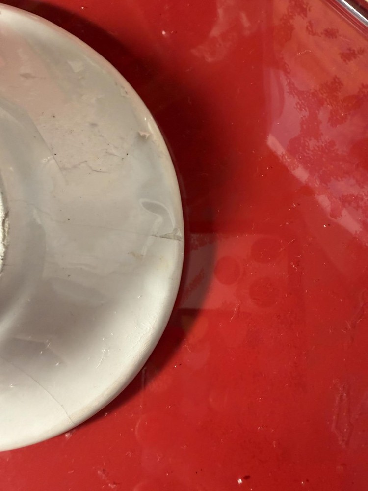 Italian Ceramic Platter, flower & mosaic cod39