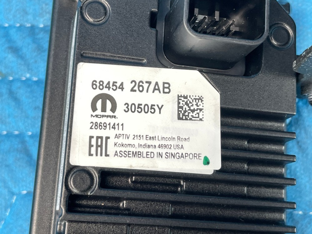 RAM 1500 Lane Departure Forward Facing Camera 2020 OEM