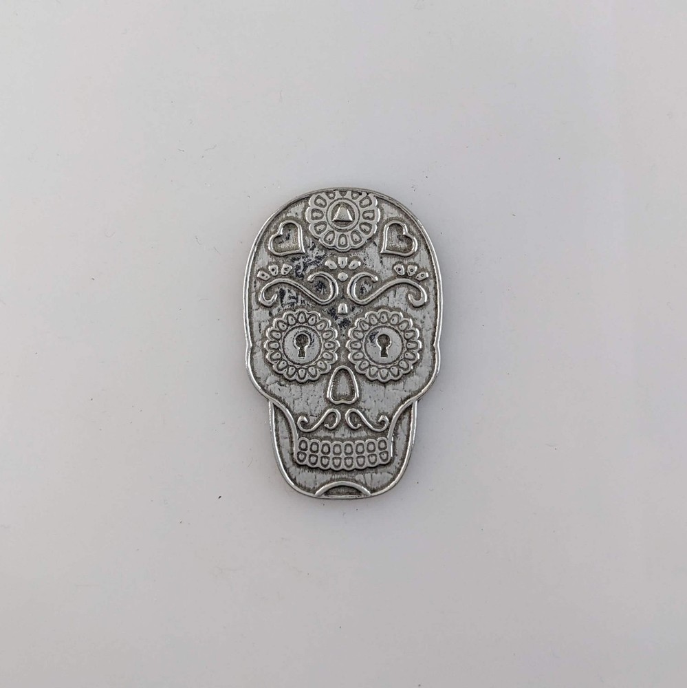 Sugar Skull, Pewter magnet