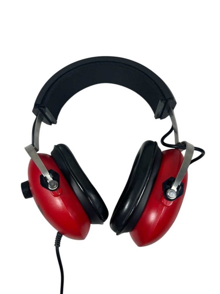 KOSS R.E. Racing Electronics Headphones Headset Red Only One Side Works