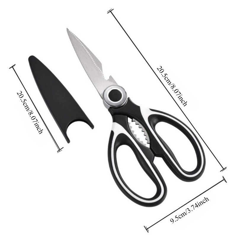 1PC food scissors strong chicken bone fish kitchen multi functional