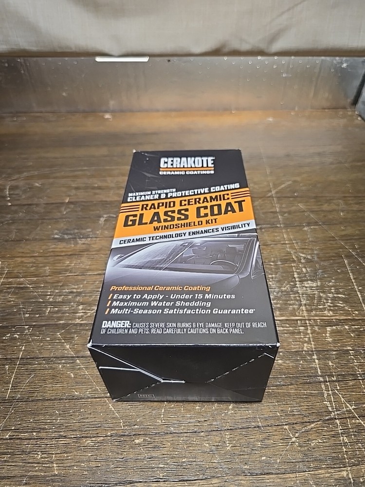 CERAKOTE Rapid Ceramic Glass Coat Windshield Kit Professional Ceramic Coating