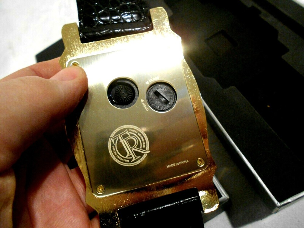 Things Remembered Watchband Clock NIB