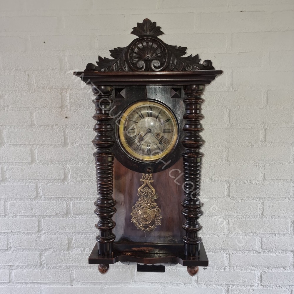 SUSPENSION SPRING FOR A GERMAN GUSTAV BECKER REGULATOR CLOCK