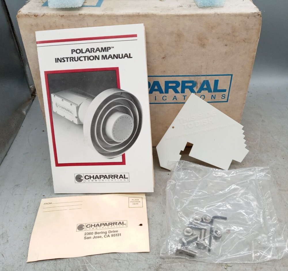 1 NEW CHAPARRAL COMMUNICATIONS POLARAMP