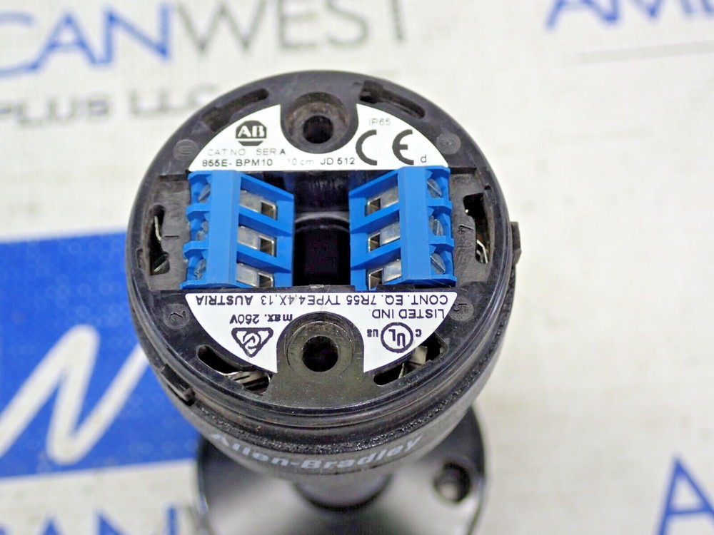 Allen Bradley 866E-BPM10 SerA Stack Light Base Pole 10cm