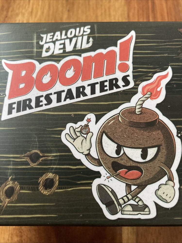 Jealous Devil Boom! Firestarters For Grills/Fireplaces/Camping 8 Pack Set