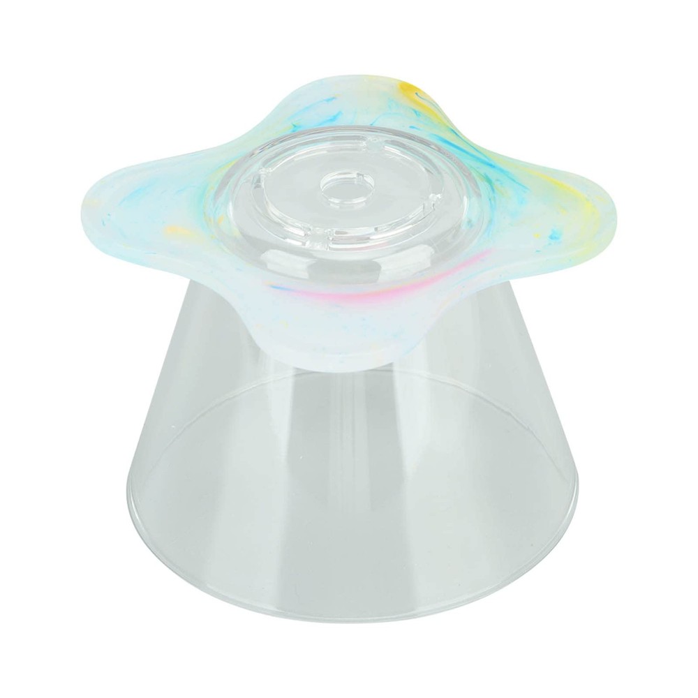 Pour Over Coffee Dripper, 185 Size Clear Resin Filter Cup with Cup...