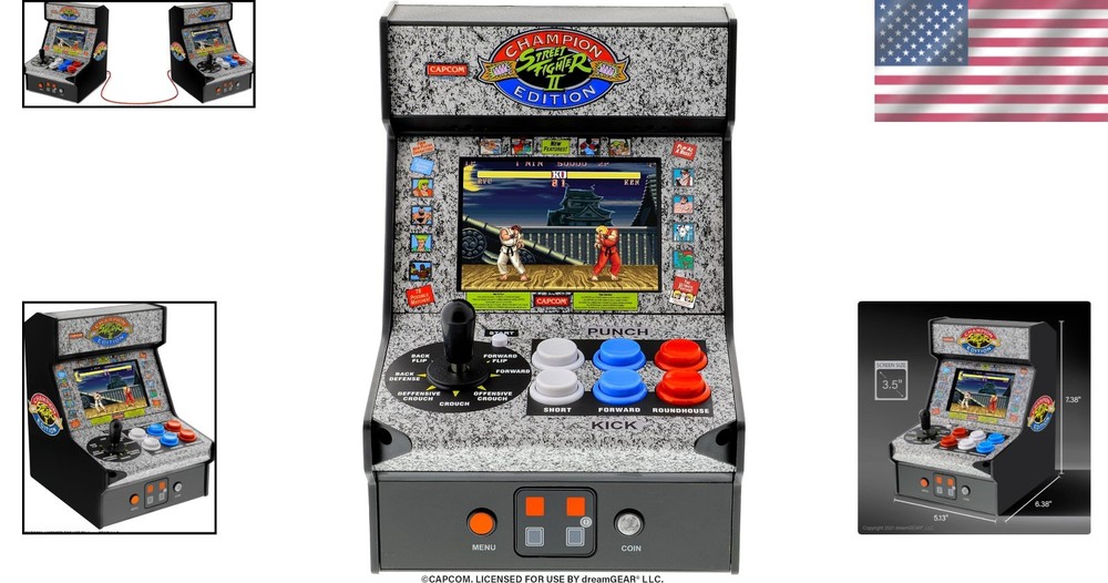 Authentic Street Fighter Gaming Experience