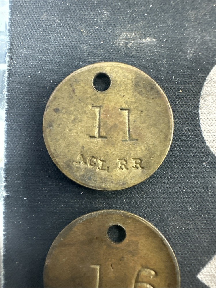 WWII Brass ID Tag