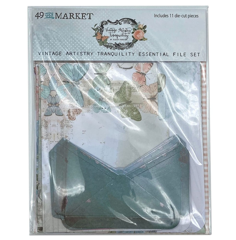 49 AND MARKET Vintage Artistry Tranquility Essential File Set, White