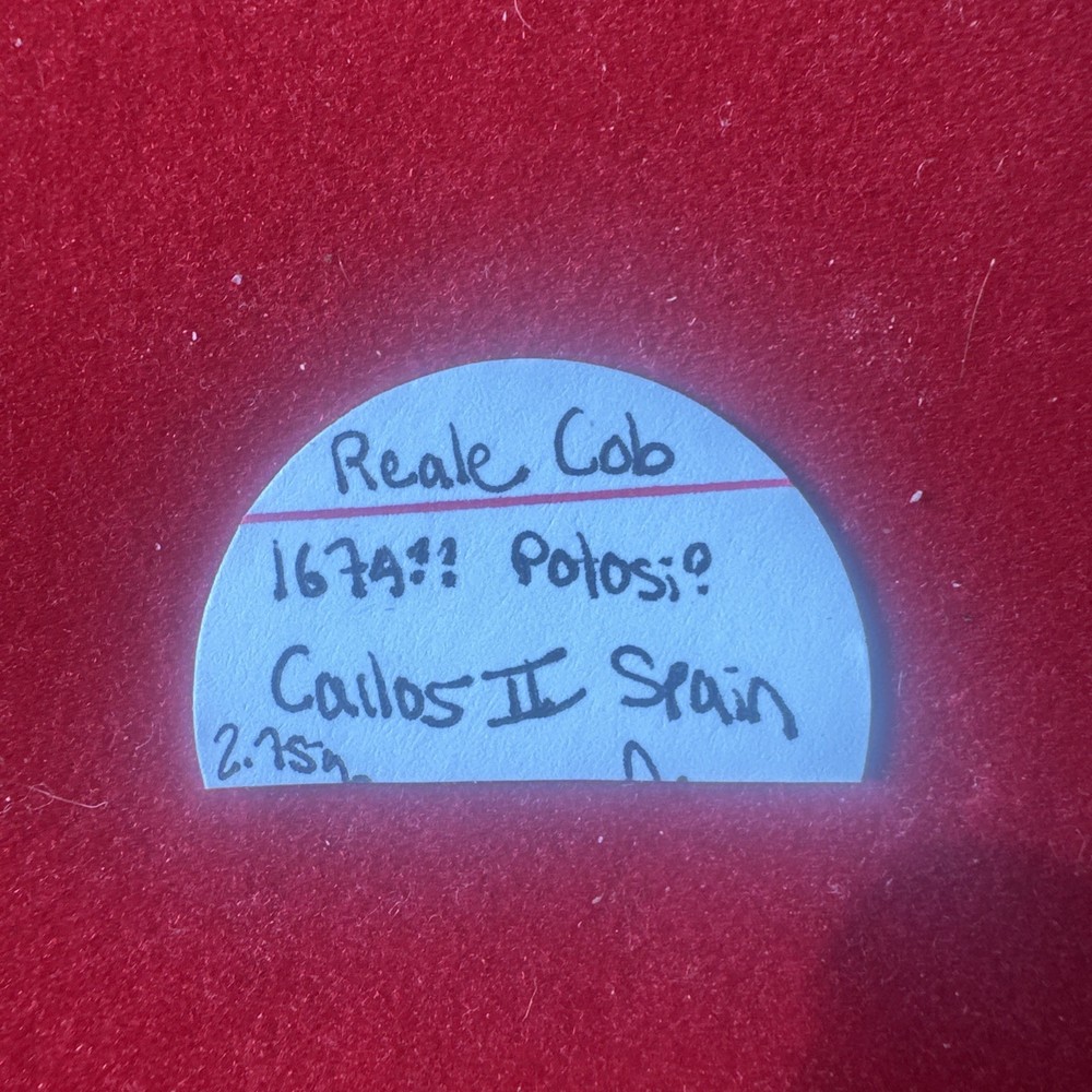 Reale Cob 1674?? Potosi?? Hole