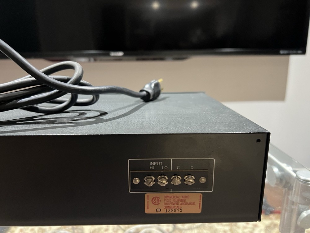 Vintage Dukane Equalizer Model 3A242