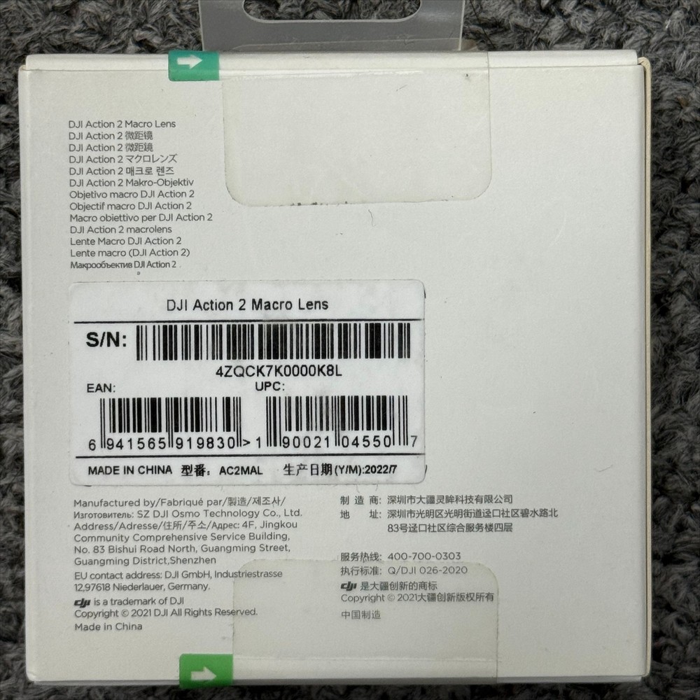 DJI Action 2 Macro Lens