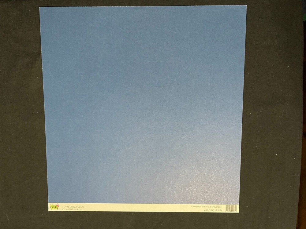 GLITZ DESIGN "ASSORTED" 12X12 DS HEAVY PAPER