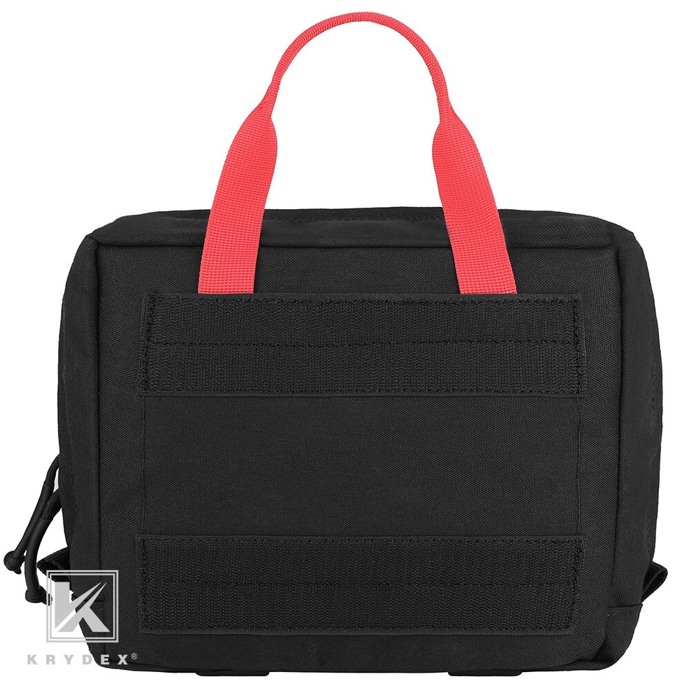 KRYDEX Clear Top Insert Cube Organizer Hook Back Packing Travel Backpack Large