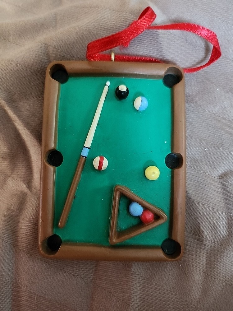 Pool Table Ornament