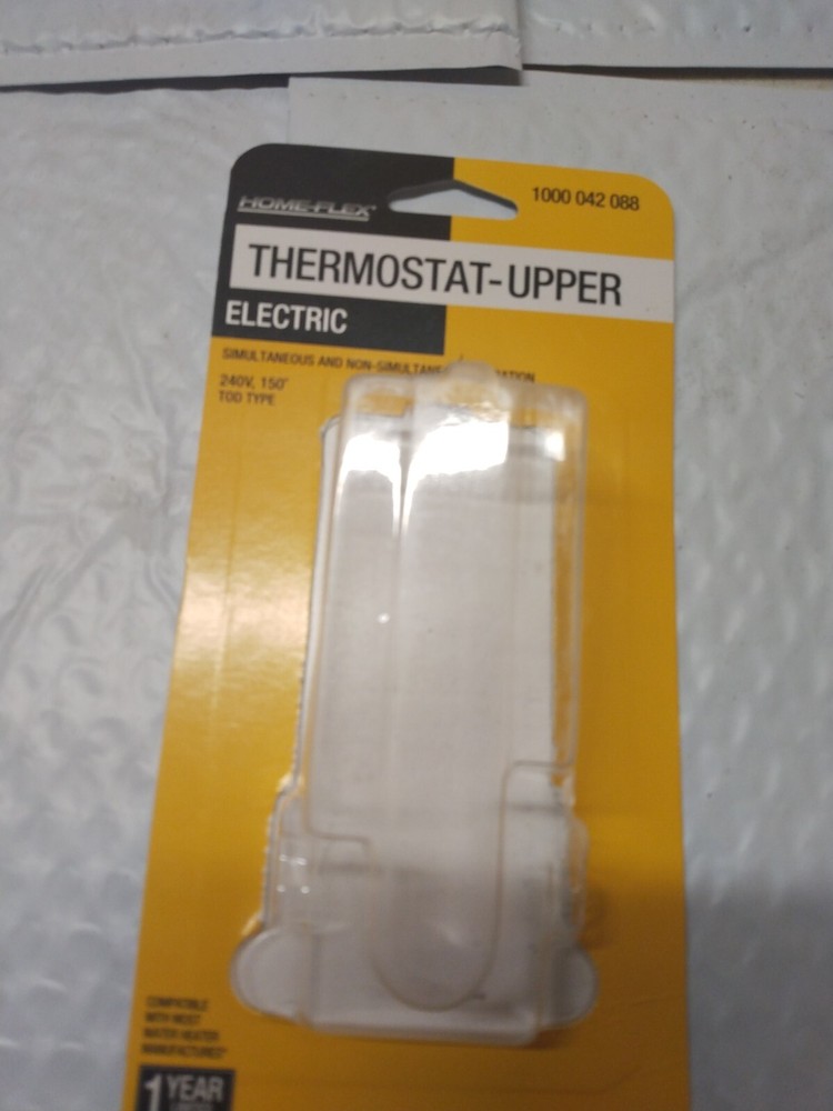 Everbilt T-O-D Style Upper-Element Thermostat Black EBTSTAT-UP