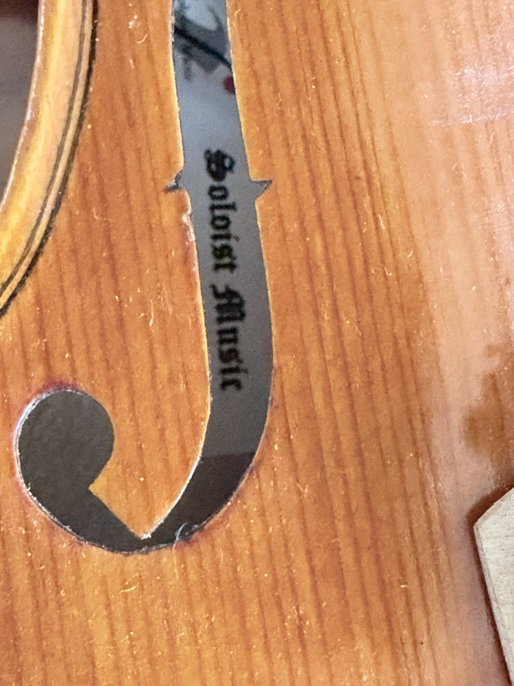 Vintage Violin And Bow As Is