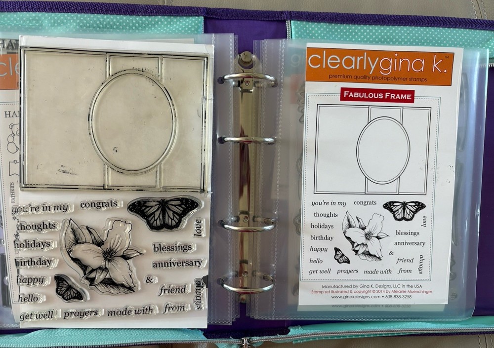 Docrafts Binder, Stamps And Dies