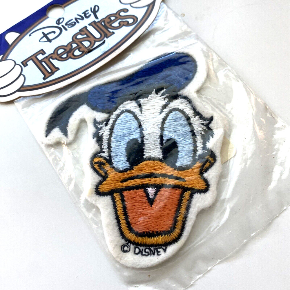 Donald Duck Patch Embroidery Applique Disney Treasures Multicolor