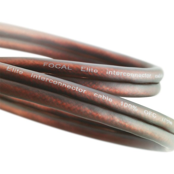 Focal ER5 Elite Stereo RCA Cable 5m High Performance Triple Shielded RCA