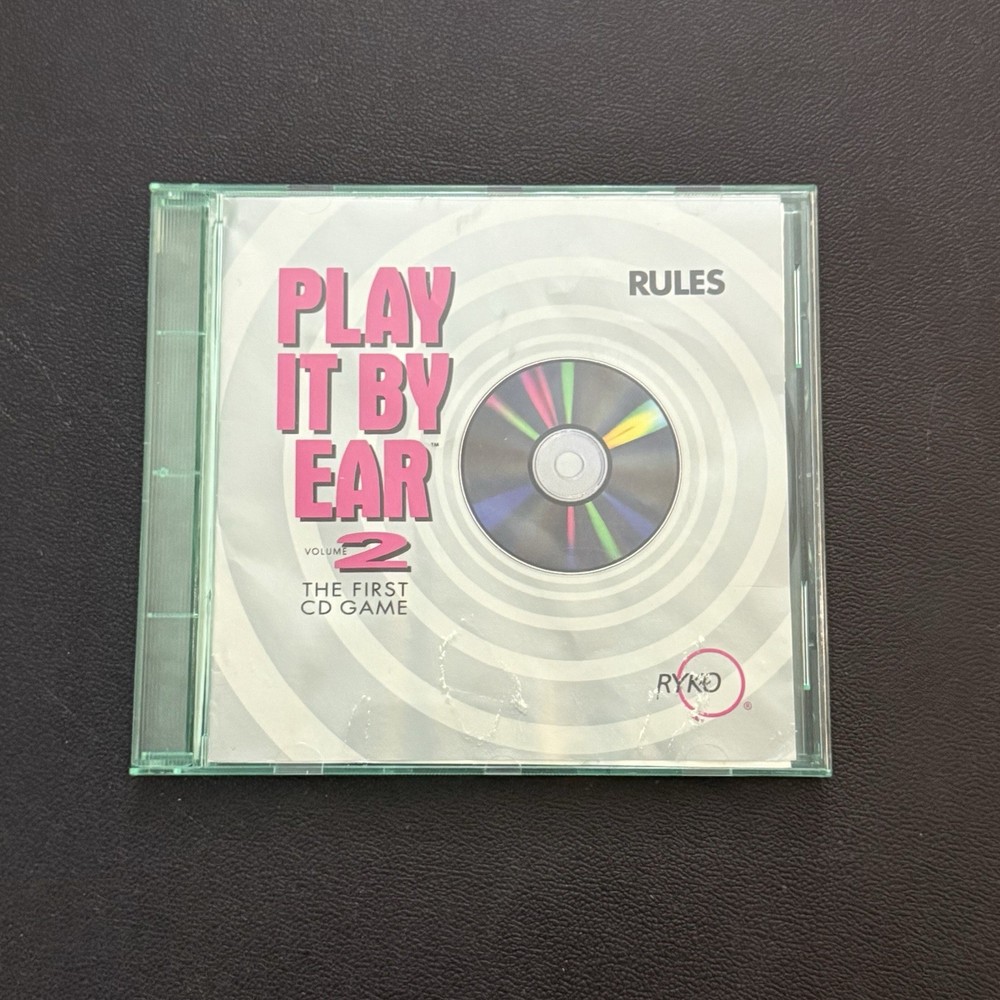 Play It By Ear Volume 2 CD Game Complete Ryko 1992 Untested