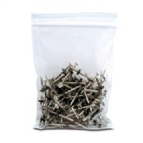 1000 - 18x20" 2 Mil Reclosable Poly Bag Clear