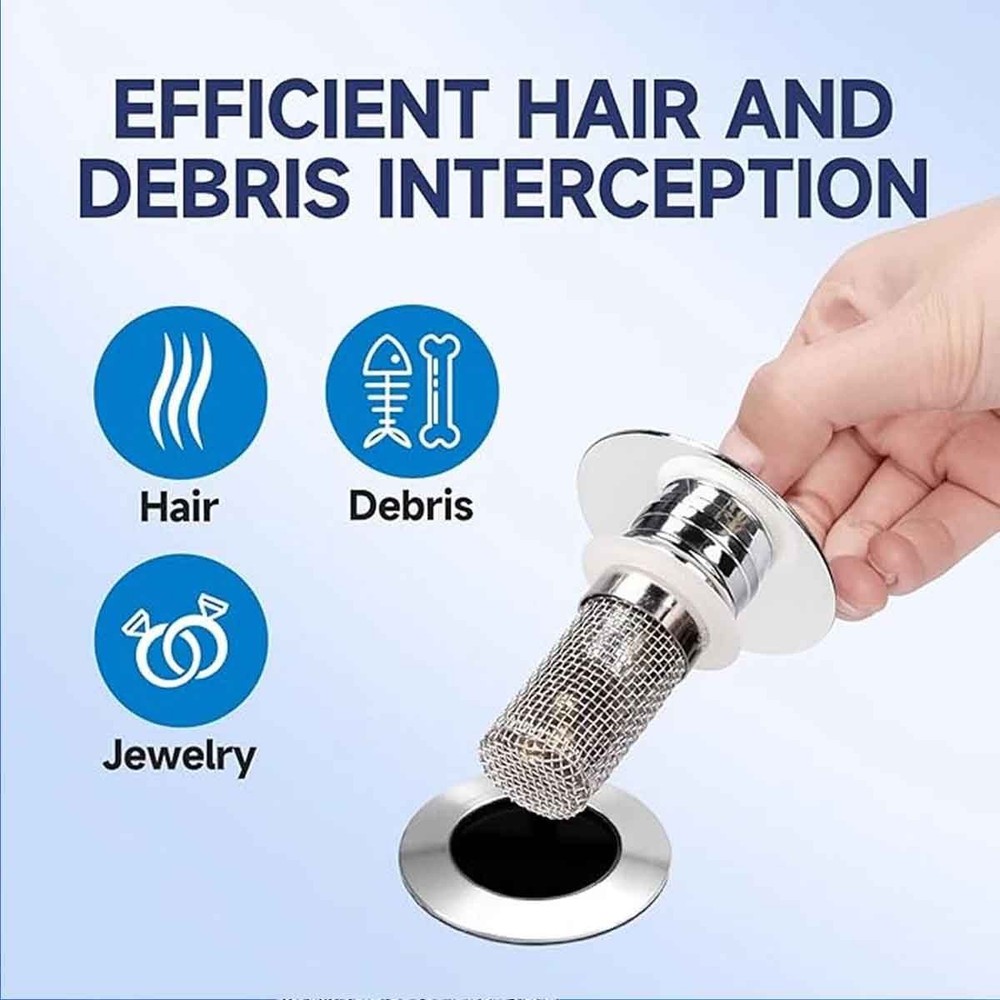 2-Pack Triple Protection Easy-to-Install Sink Filter US