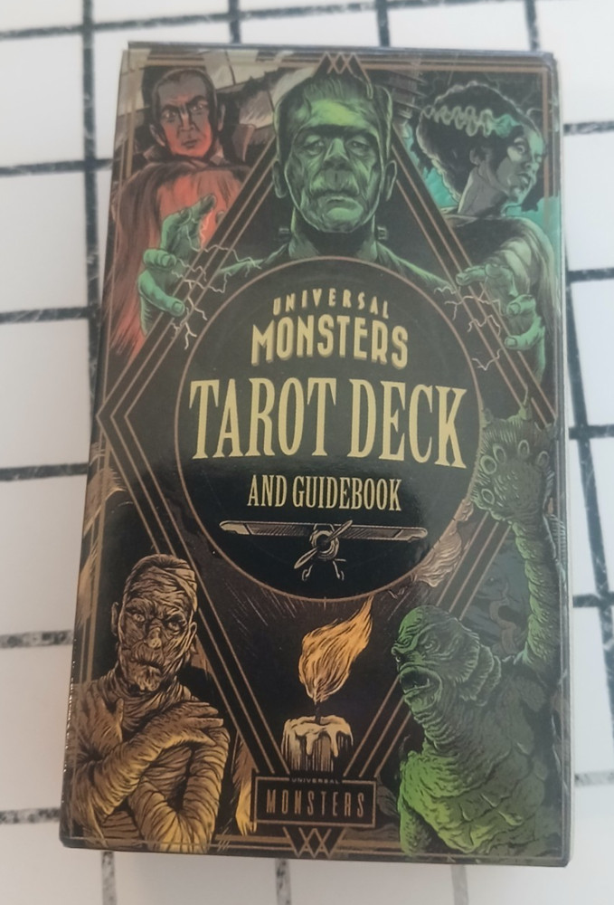 Universal Monsters Tarot Deck - 78 Cards - No Instruction Booklet