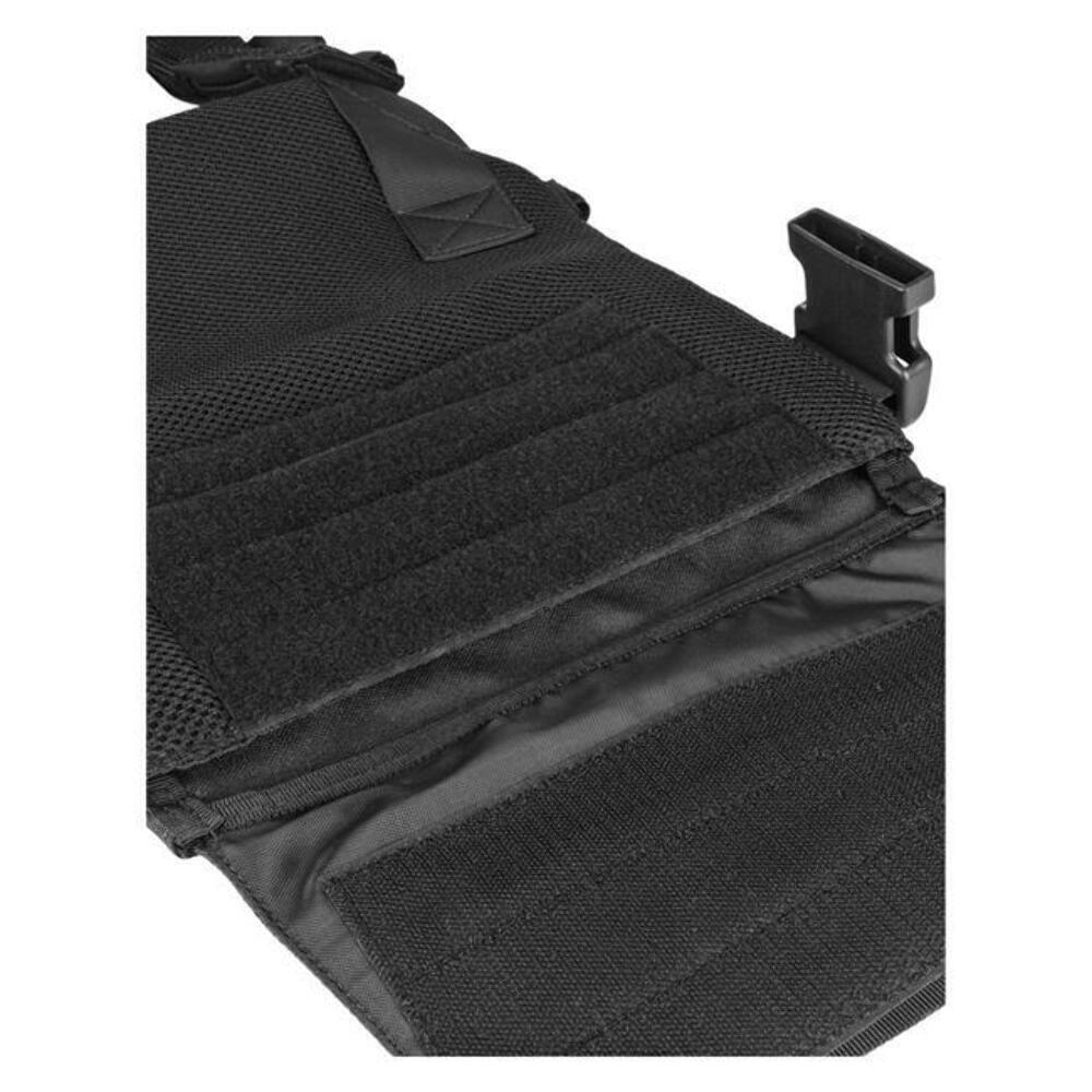 Active Shooter Molle Tactical Vest Plate Carrier Black
