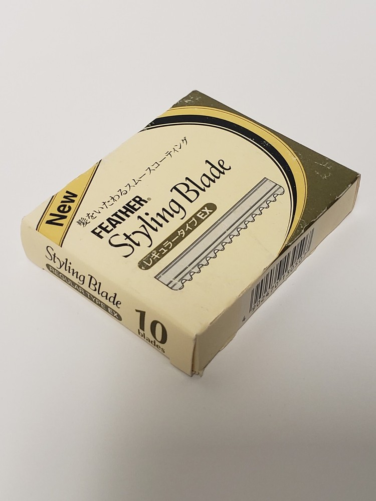 Feather Styling Blade Razor Blades CGEX-10 Count New in Box
