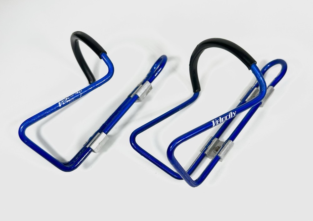 Blue Velocity Bottle Cages