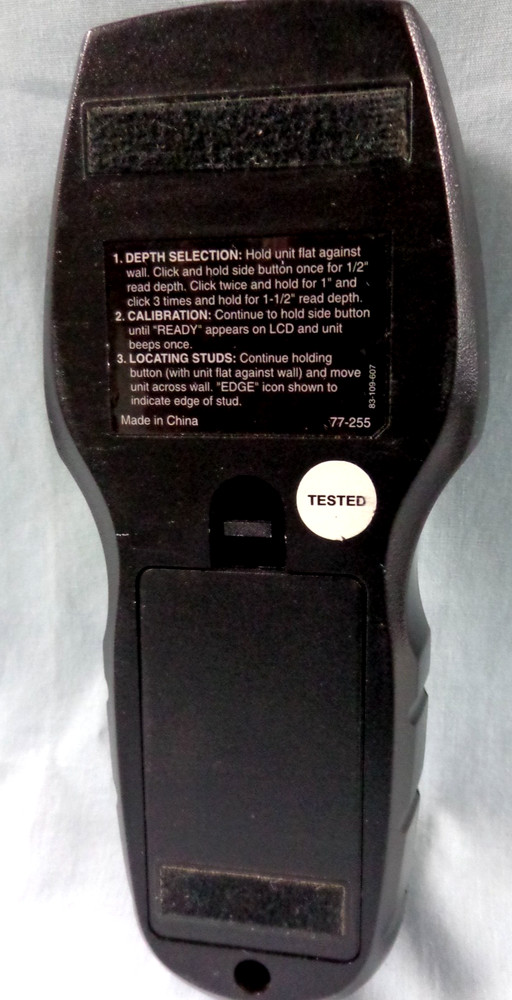 Stanley IntelliSensor Pro Stud Finder Pro 77-255 Surface Material Thickness