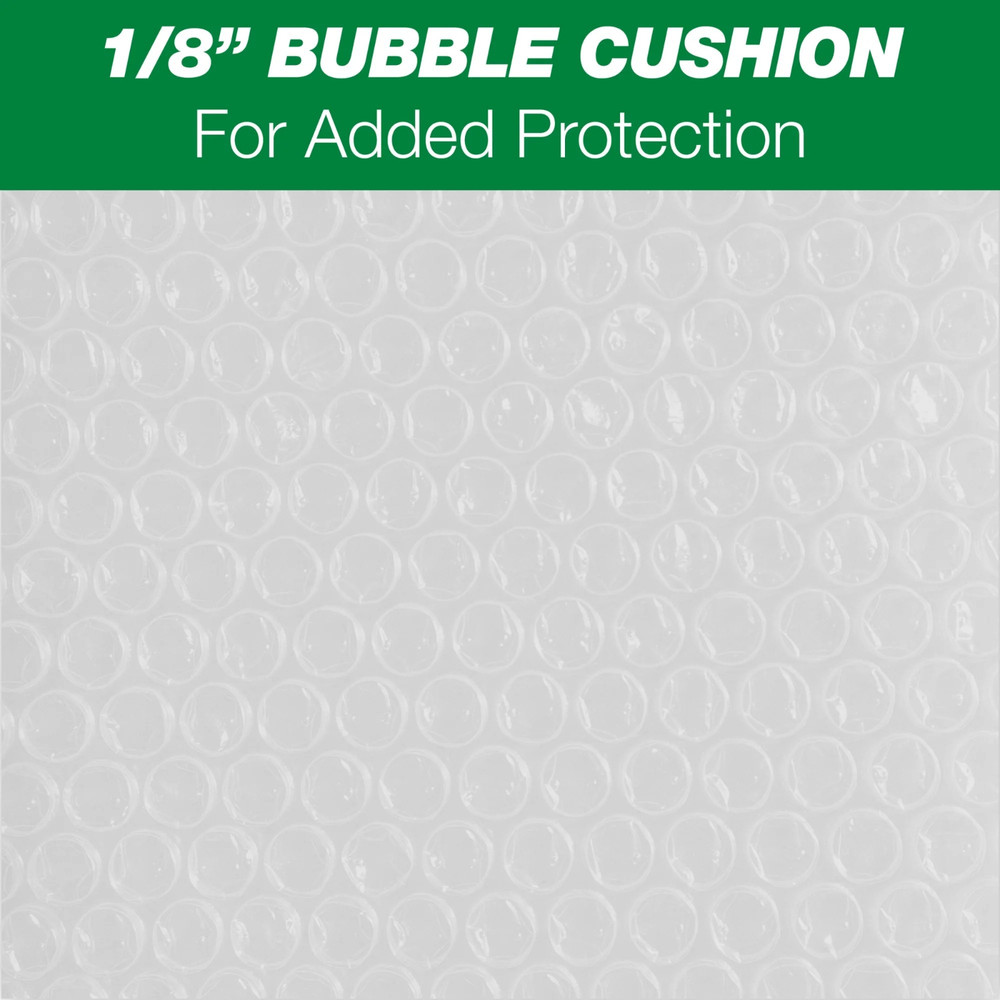 Max Strength Self-Sealing Poly Bubble Mailer #0, 6" x 9", Solid White, 25 Pack