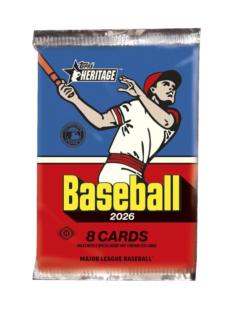 2026 TOPPS HERITAGE BASEBALL HOBBY BOX