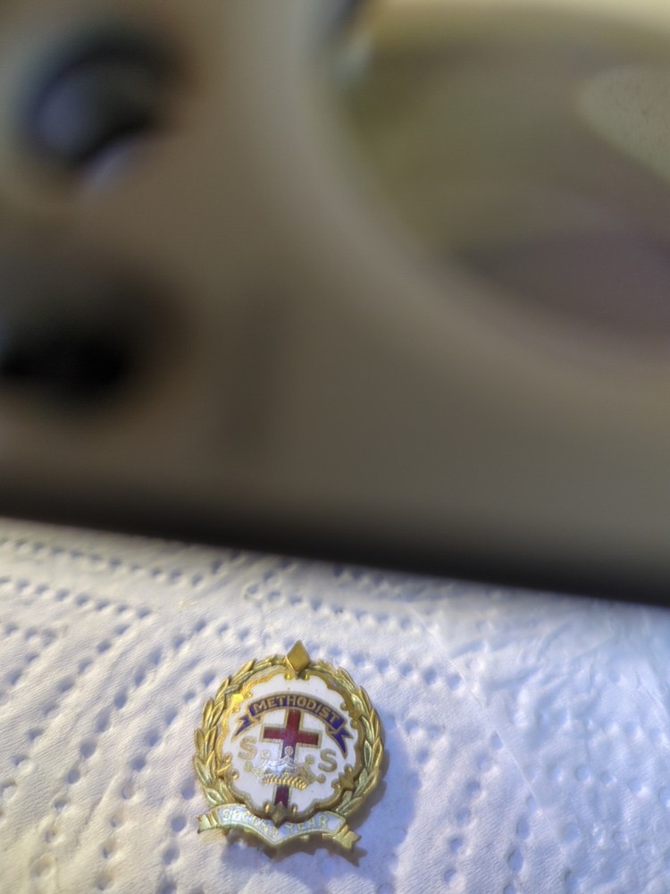 Methodist Myf 2 Year Pin
