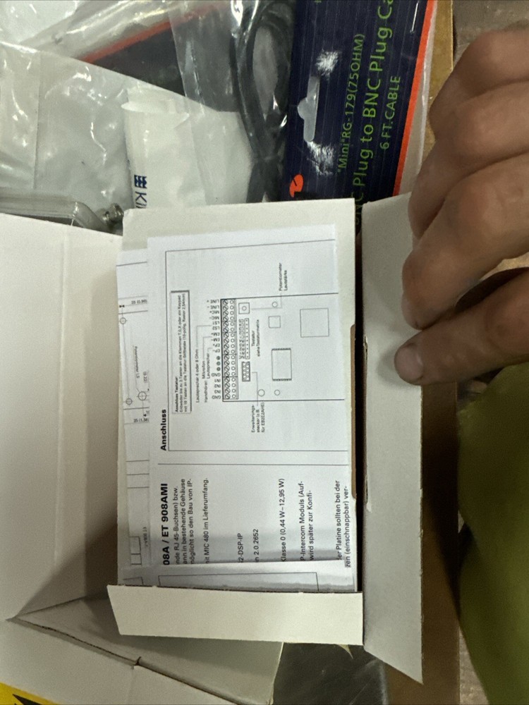 Commend IP-Intercom Module ET908AMI new