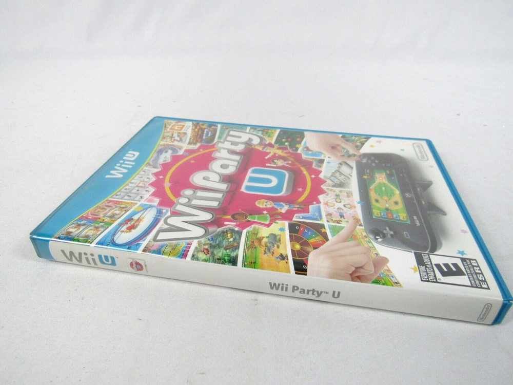 Wii Party U Case + Manual + Insert NO GAME