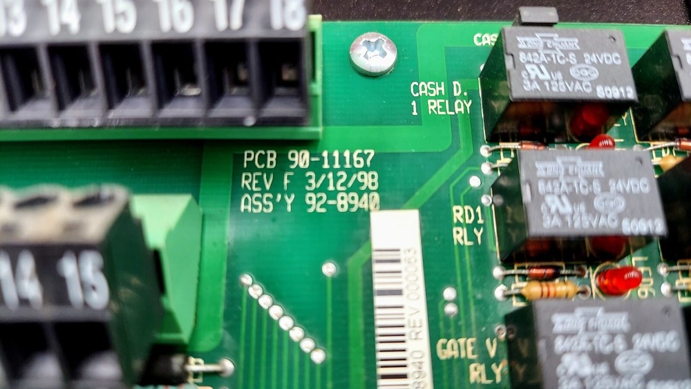 Federal APD 92-8961 Auditor PowerPad Fee Computer System PCB 90-11167