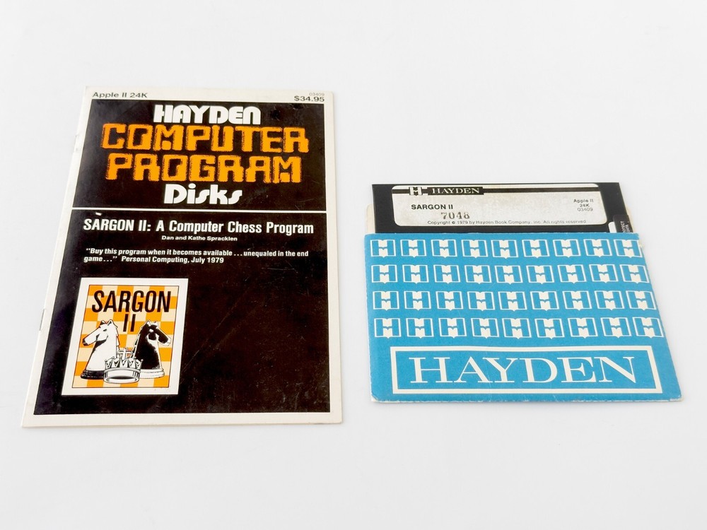 Sargon II - Hayden - 1979 / Apple II