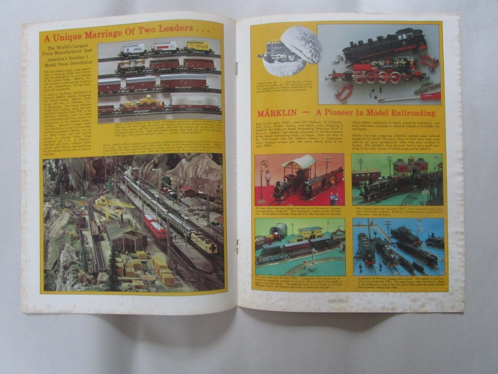 1981 Marklin Train Catalogs, 81 New Items, OH, Z, I