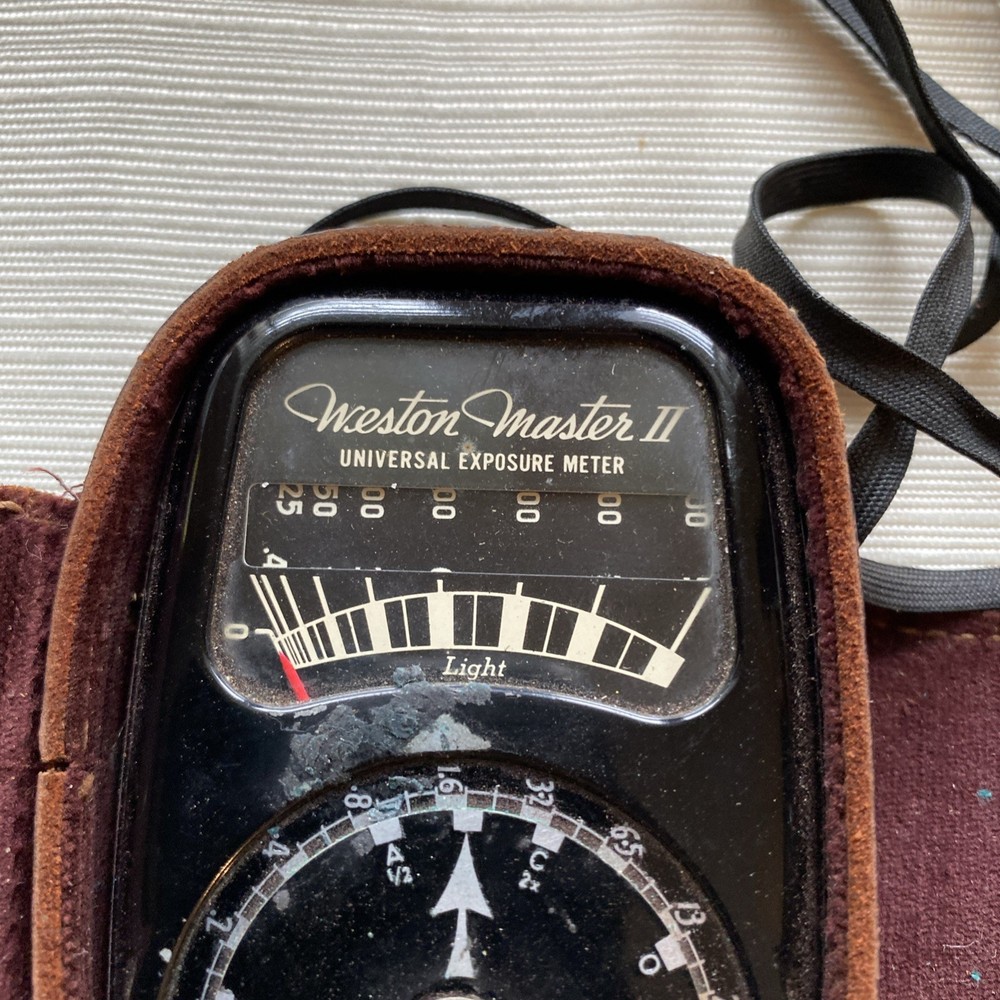 Westin Master II Universal Exposure Meter Leather CaseVintage