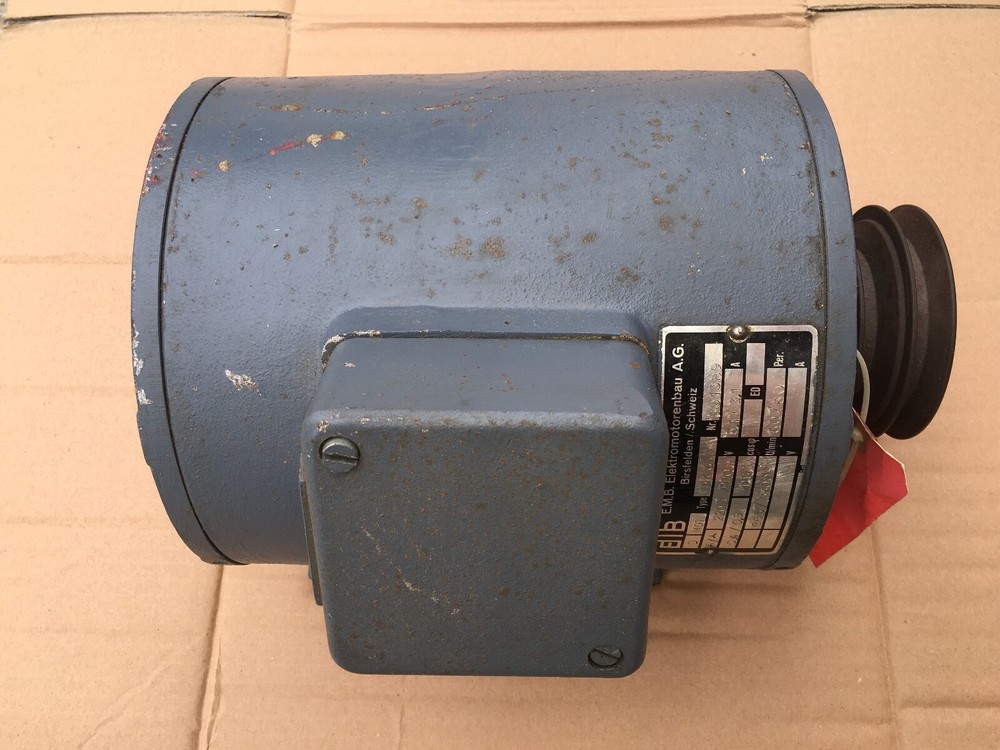 EMB Motor DK6 German Motor ------------ Possible Schaublin Motor -------------