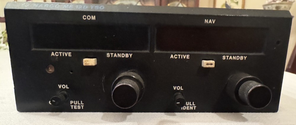 Narco mk-12d TSO  Nav/Com w/Glideslope
