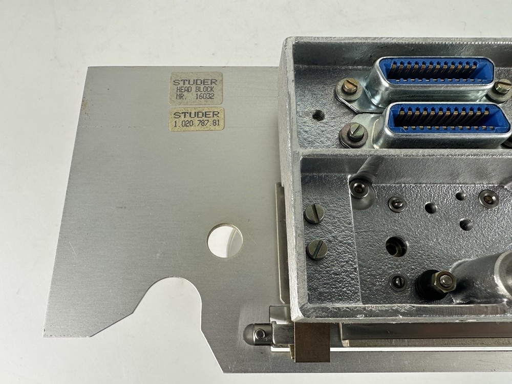 Studer A80 24-Track Head Block