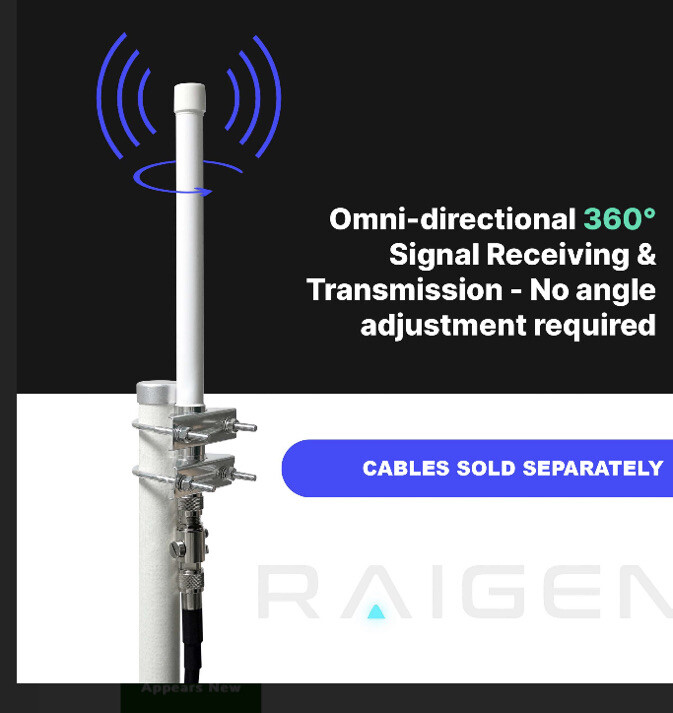 RAIGEN Helium Miner 10dBi Antenna Hotspot