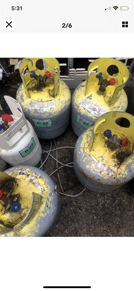 refrigerant recovery tank